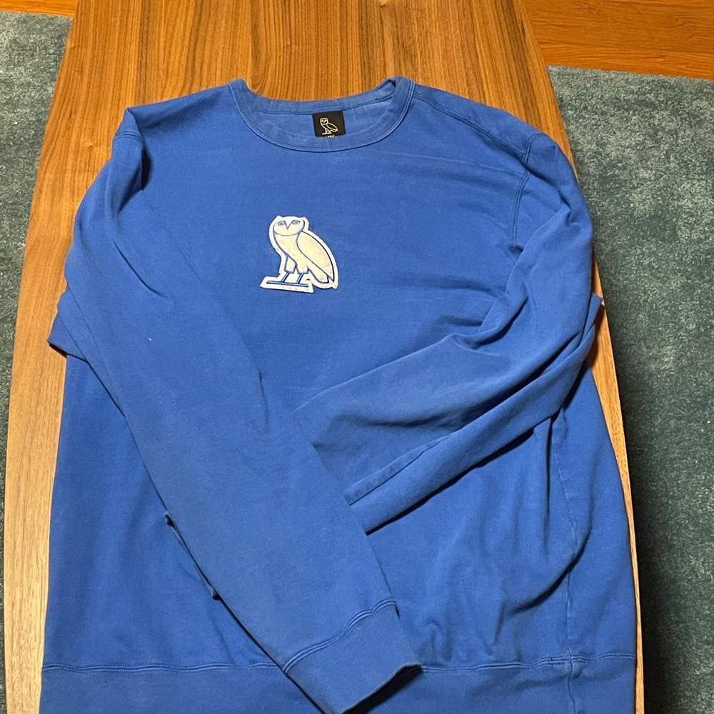 OVO Chenille crewneck sweater w OWL logo